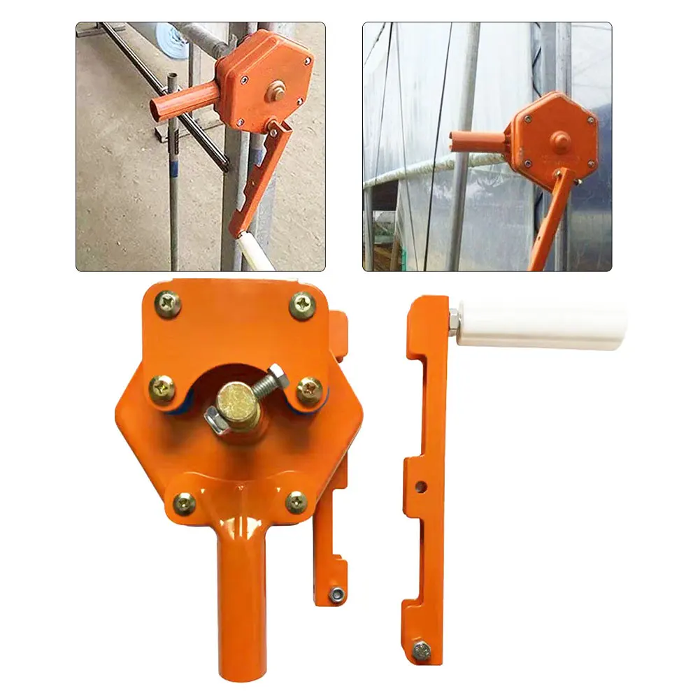 

Greenhouse Hand Crank Winch Agricultural Film Manual Roll Up Lifting Device Machine Window Opener Greenhouse Ventilation Ranch