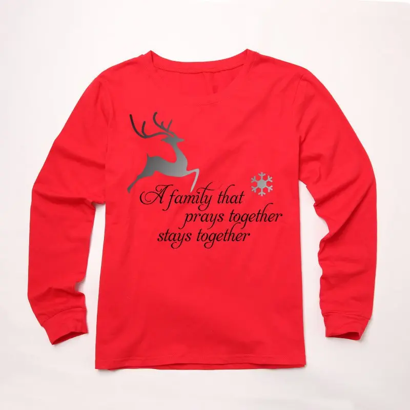 

2020 Autumn and Winter New Home Service Parent-child Suit Christmas Parent-child Suit Couple Clothes Christmas Outfits