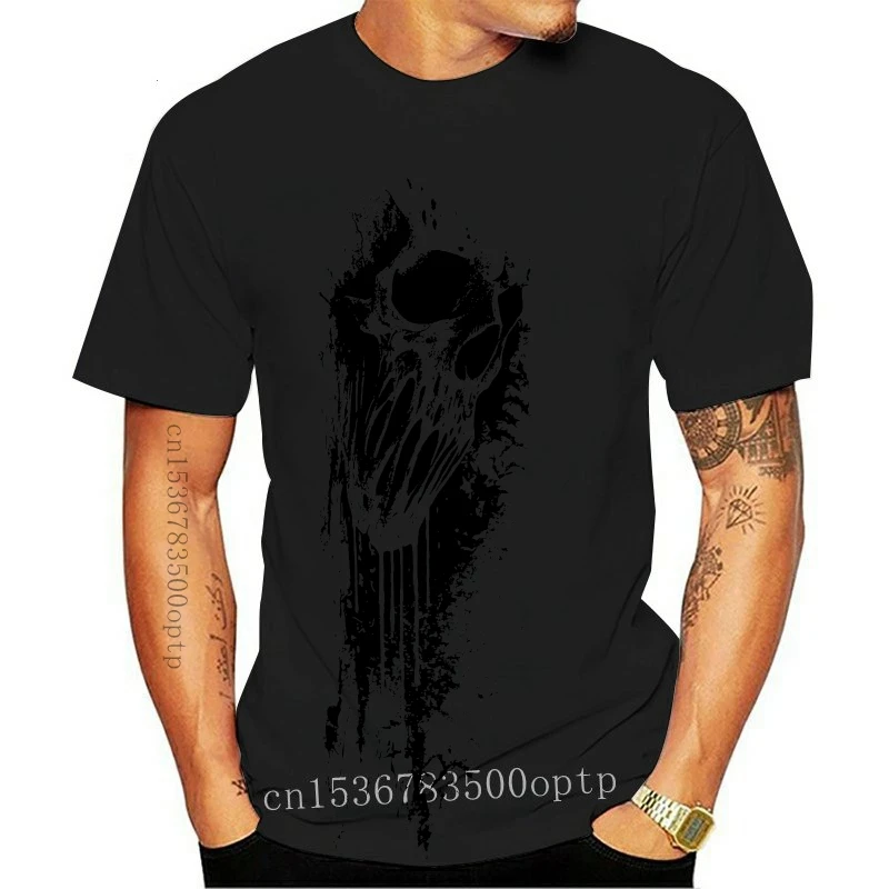 

New Spiral Bat Curse Men White T-shirt