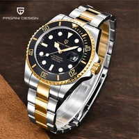 pagani design top brand luxury men watches automatic mechanical watch black men stainless steel waterproof business sport watch