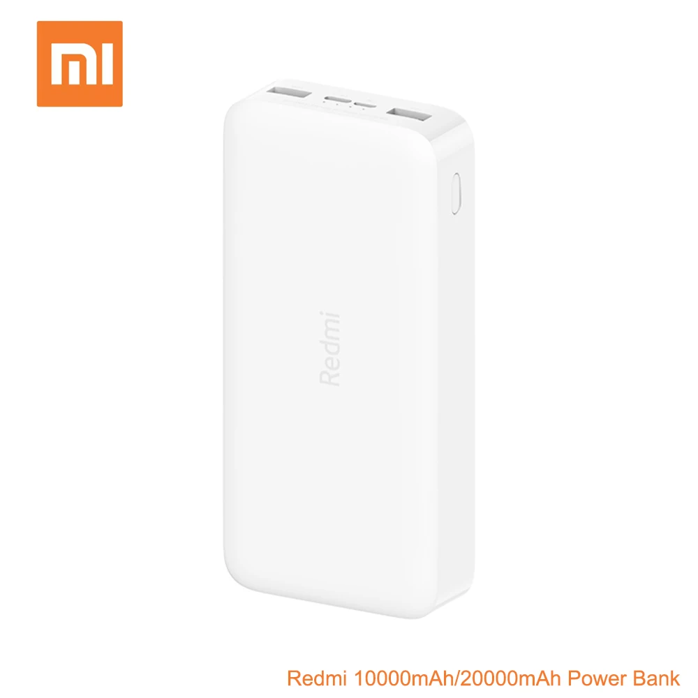 Xiao mi power Bank Red mi 10000 мАч/20000 мАч 18 Вт QC3.0 Быстрая зарядка для iOS мобильный телефон Android телефон зарядное устройство mi power bank
