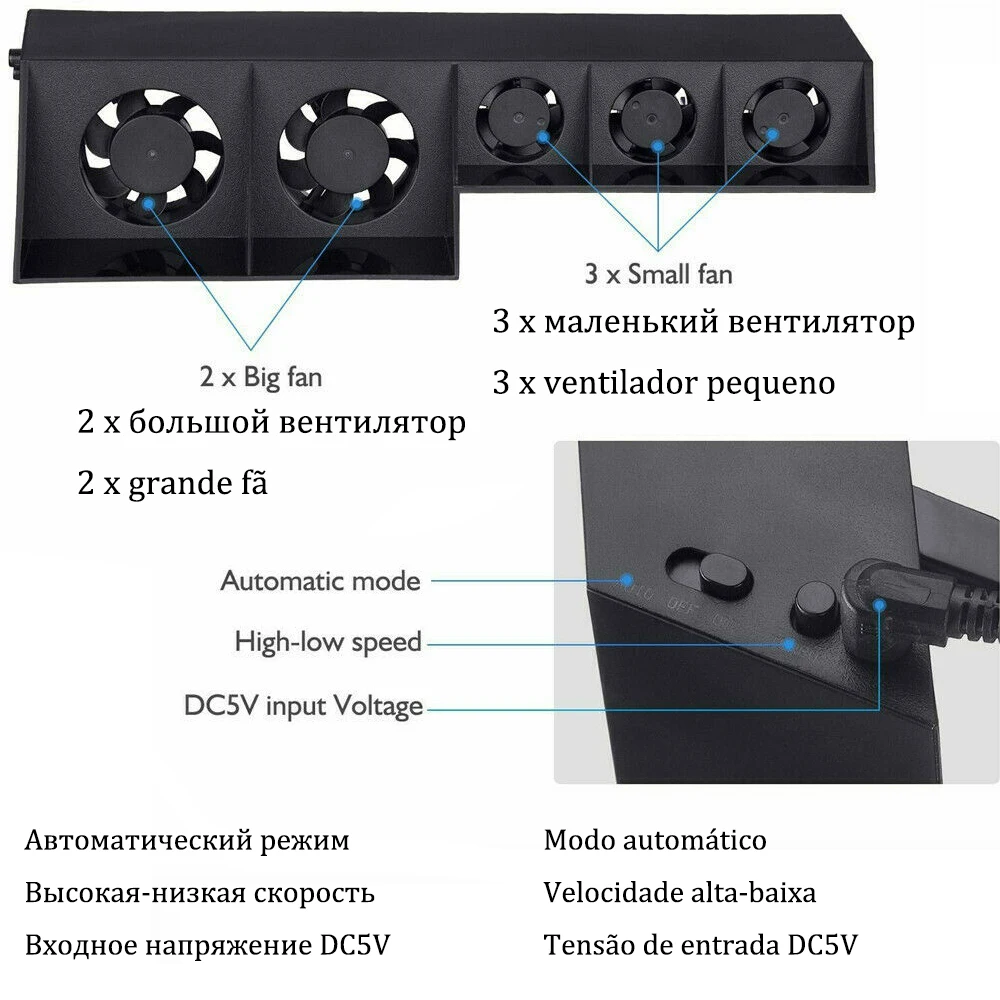 base support for sony playstation play station ps 4 pro ps4 pro stand control cooler cooling fan game console accessories holder free global shipping