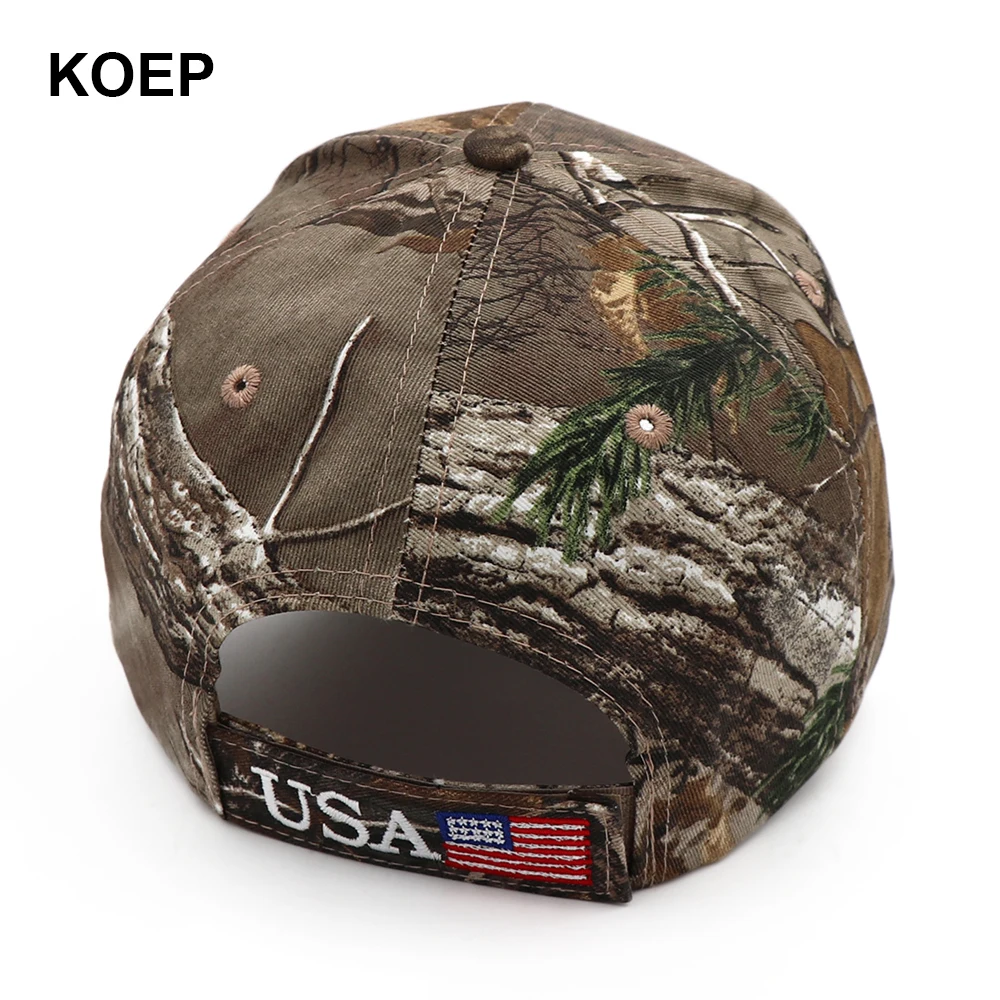 2024 Кепка Дональда Трампа камуфляжная бейсбольная кепка с флагом США