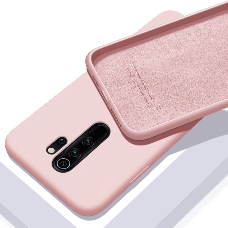 Для Xiaomi Redmi Note 8 Pro Чехол-бампер противоударный ТПУ жидкий силиконовый чехол для Redmi Note 8 Coque Note8T 8T Redmi 8 8A чехол