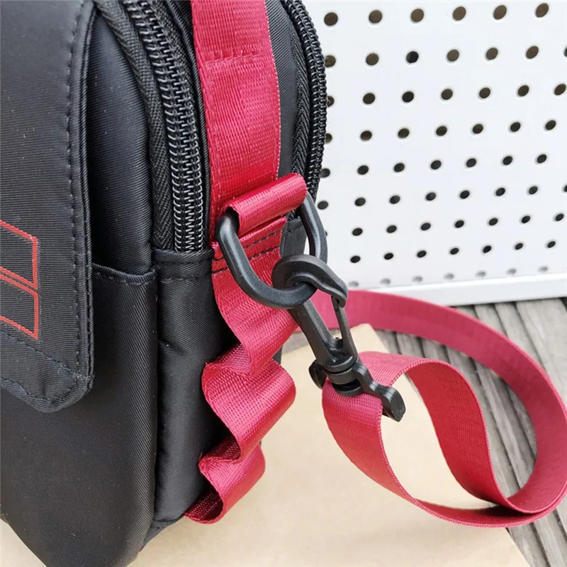 Унисекс нейлоновая сумка через плечо школьная в консервативном стиле женская