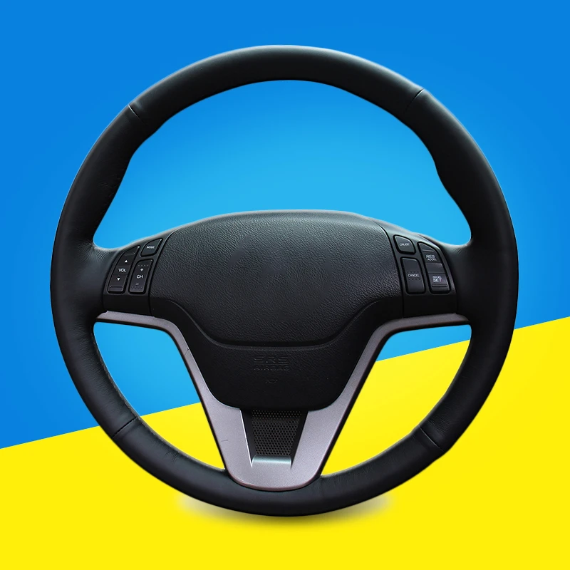 Ручное шитье чехол рулевого колеса автомобиля для Honda CRV CR-V 2007-2011 Авто оплетки на