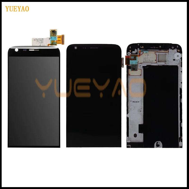 Оригинальный ЖК-дисплей YUEYAO 5 3 дюйма для LG G5 с сенсорным экраном и рамкой H850 H840 H860
