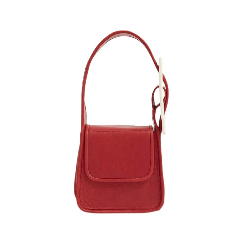 

Wide Strip Shoulder Bags for Women Cute Small Ladies Purses and Handbags Brand Designer Female Hand Bag Red Yellow New Fashion