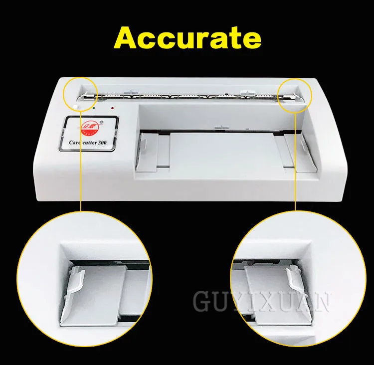 Card machine Electric business card cutter Automatic trimming machine Badge/business card/card making