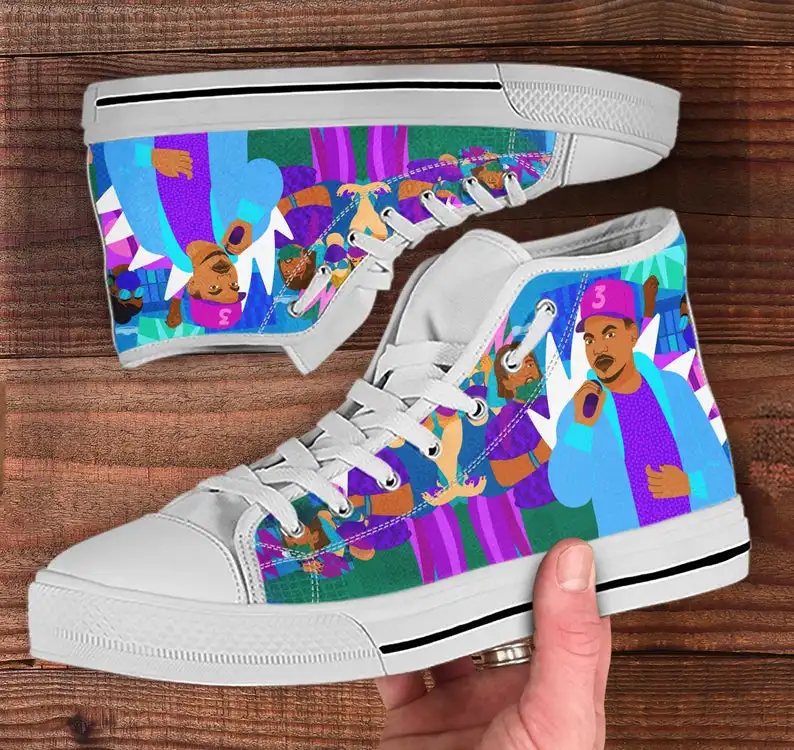 

Chance The Rapper Casual Hi Top, Acid Rap Mens Womens Designer Leisure Sneakers Men Casual Canvas Shoes