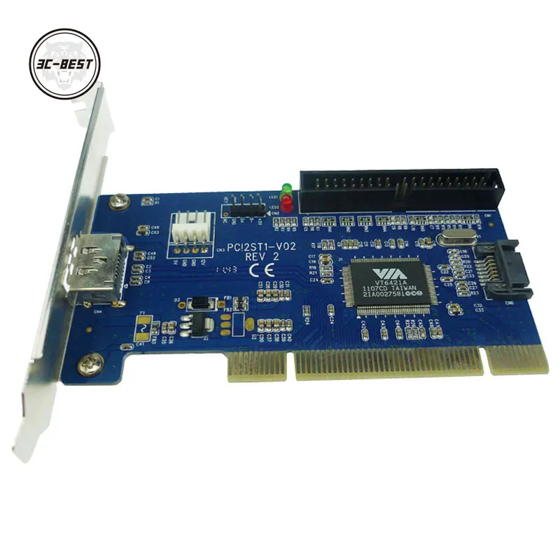 Cartão de Transferência Pci Esata de Energia Cartão de Extensão Pci Ide Embutido Mais Sata Cartões para acréscimos