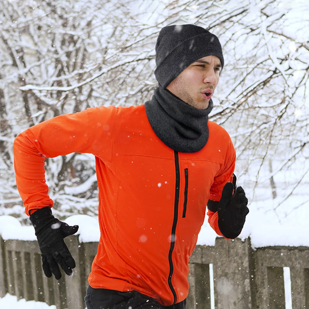 Зимние шапки OZERO шапочки шапка зимние облегающие для мужчин и женщин Лыжный