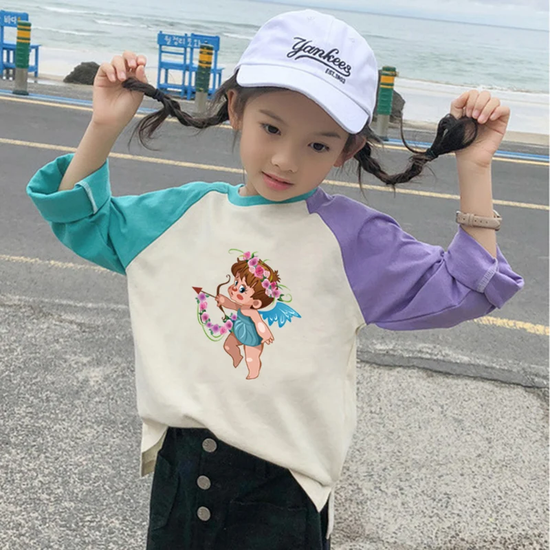 Купидон термо Стикеры для одежды теплопроводная поливинилхлоридная Ангел патч