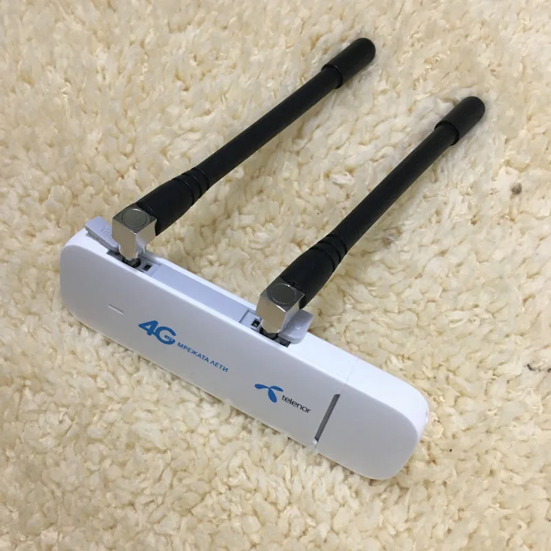Разблокированный HUAWEI E3372 E3372h-153 150 Мбит/с 4G LTE USB модем двойной антенный порт Поддержка всех диапазонов с CRC9antenna