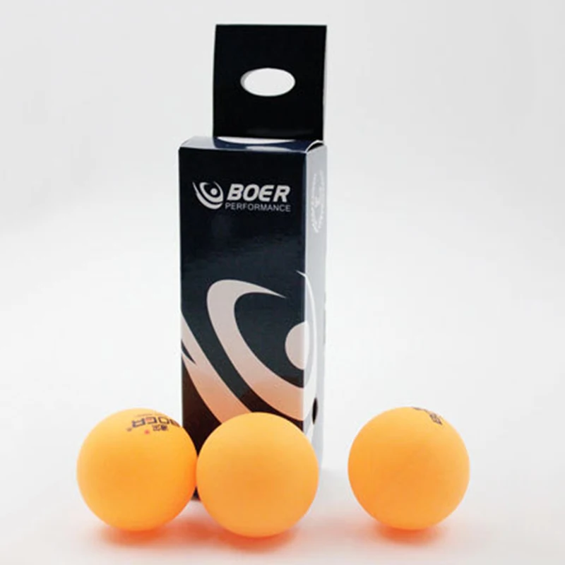 

BOER Table Tennis Balls One Star 3Pcs/Box Professional Training Ping Pong Balls White / Yellow Table Tennis Balls