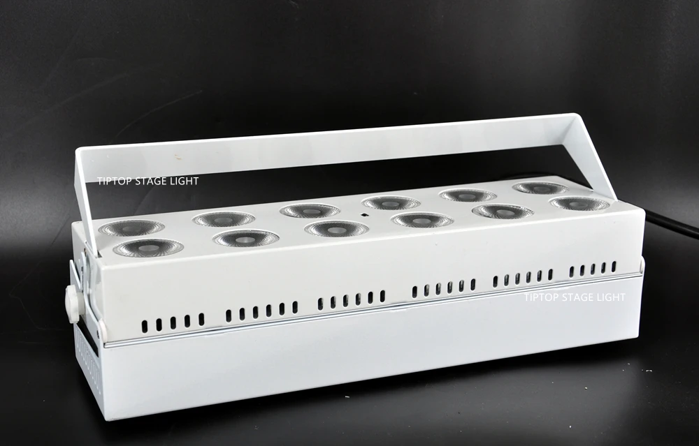 Tiptop сценический прожектор TP-G3037-6IN1 12x18 Вт Tyanshine RGBWA UV 6 цветов DMX батарея беспроводной светодиод настенная шайба Свет белый/черный