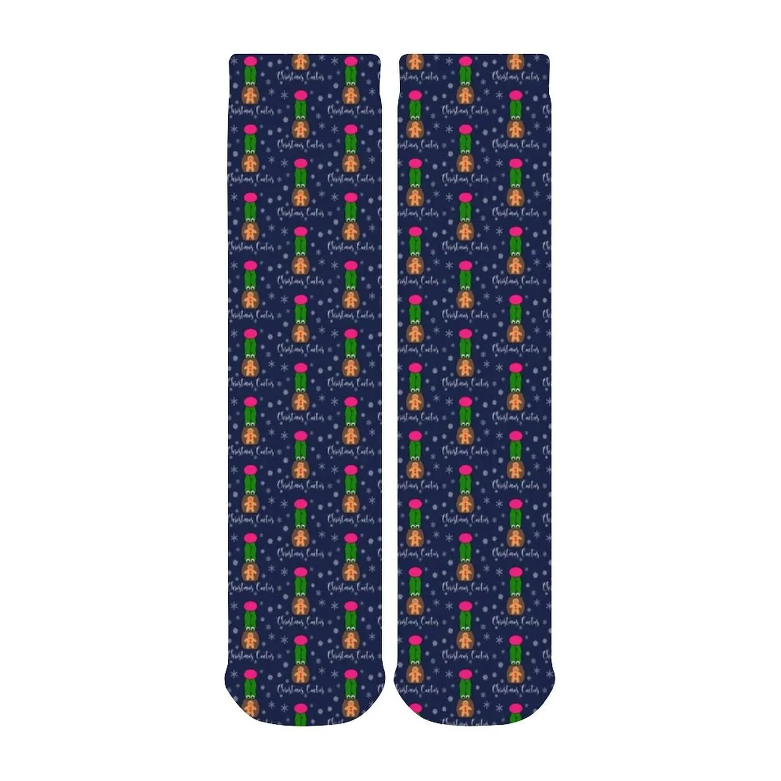 

Cactus Socks Large Chemical Fiber Elegant Stockings Pattern Teenage Antiskid Bycicle Socks