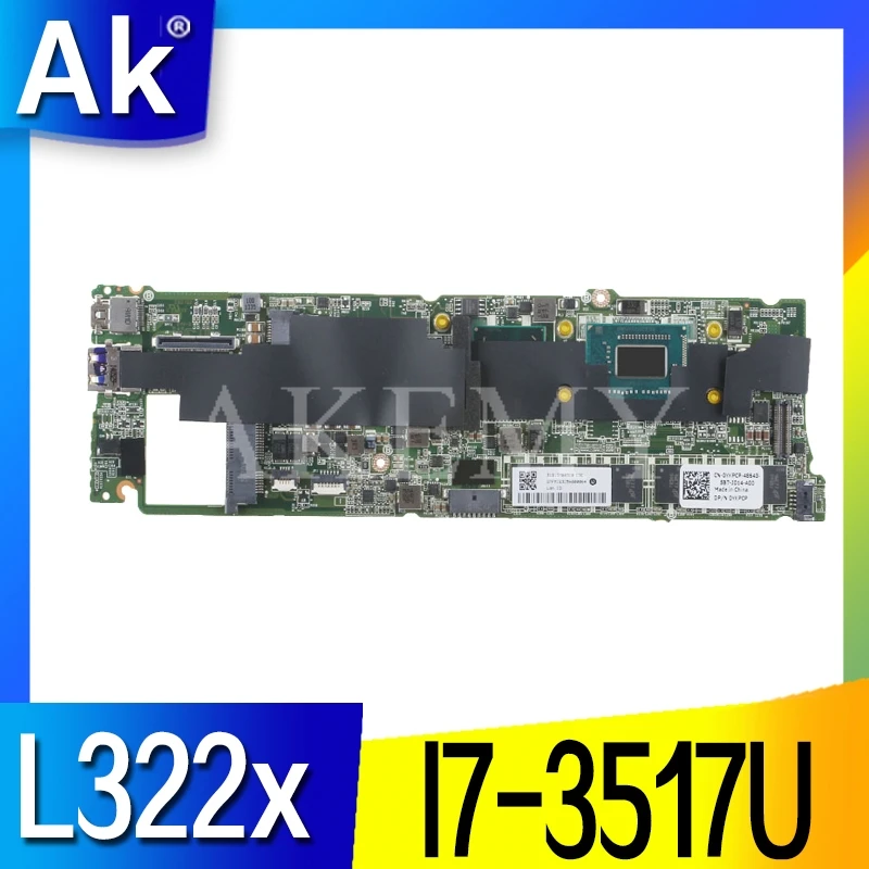 Для DELL XPS 13 L322x материнская плата для ноутбука I7-3517U 2J8J6 02J8J6 CN-02J8J6 DDR3 Протестирована