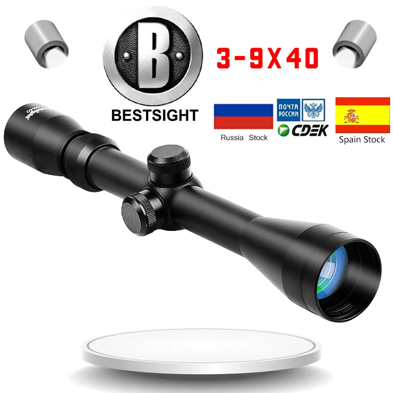 3-9x40 охотничий прицел Riflescope Mil Dot Air Riflescope пистолет Riflescope/воздушная оптика снайперский охотничий прицел с 20 мм рейкой