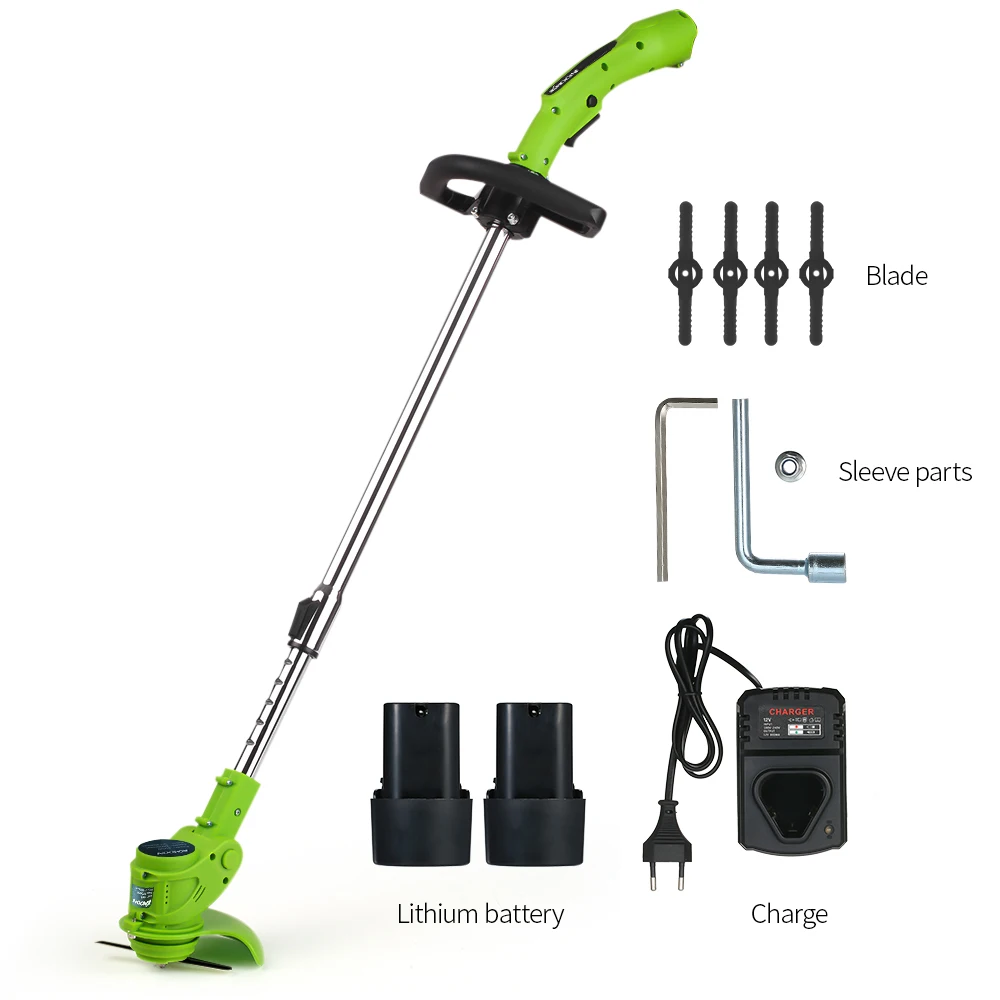 Электрическая газонокосилка 6000 об/мин беспроводное управление орошение резак