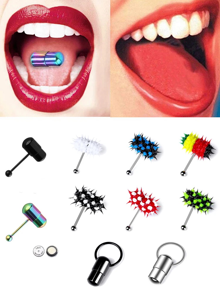 Европейский стиль модные разноцветные Украшения для Пирсинга в стиле панк