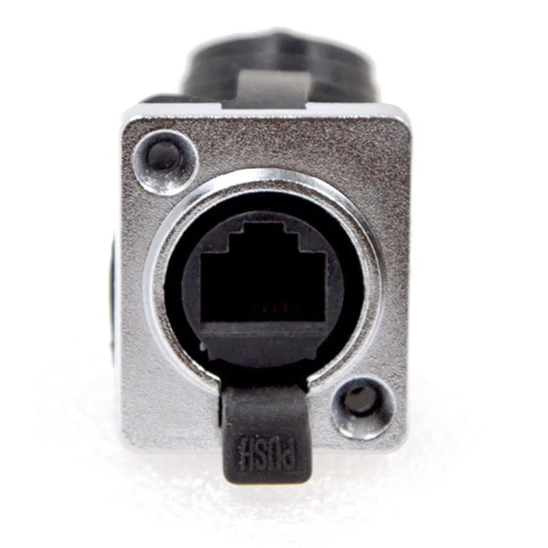 Водонепроницаемый Сетевой коннектор RJ45 удлинитель с прямой головкой 10 шт. |