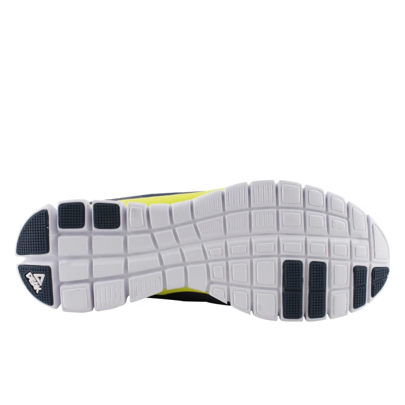 PEAK Men's Jogging Sneakers Lightweight Mesh Breathable Casual Shoes Rubber Soft Bottom Comfortable Non-slip | Спорт и