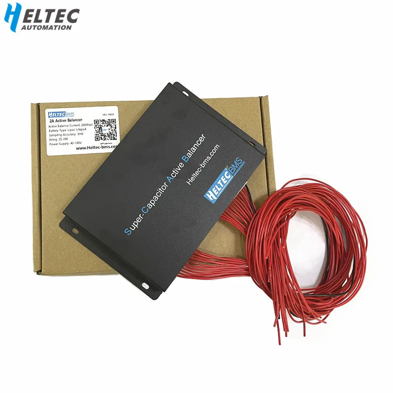 

1A 2A Active Equalizer High Current Display APP 2S-24S BMS Li-ion Lipo LTO Lifepo4 Lithium Titanate Battery Balancer