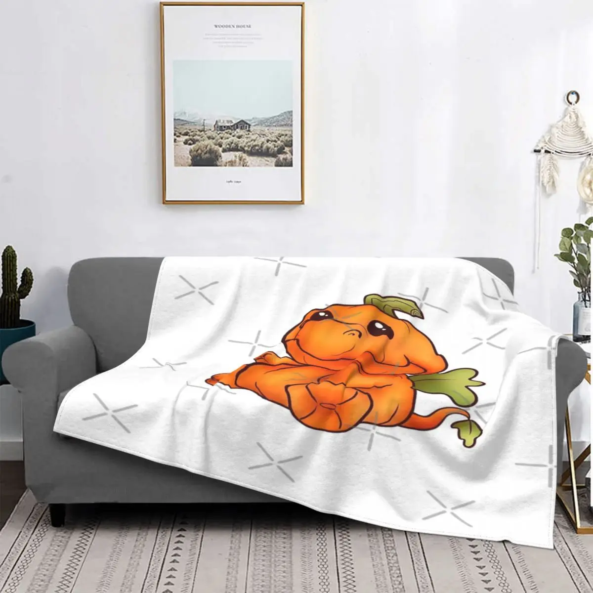 

Маленький дракон-Manta de calabaza для камеры, manta a quadros, mullida, Kawaii