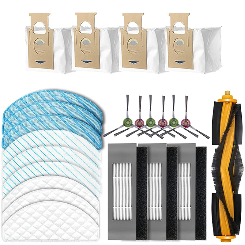 

Набор из 23 чистящих предметов, Ткань Для ECOVACS DEEBOT OZMO T8, пылесос, инструменты для уборки дома, аксессуары