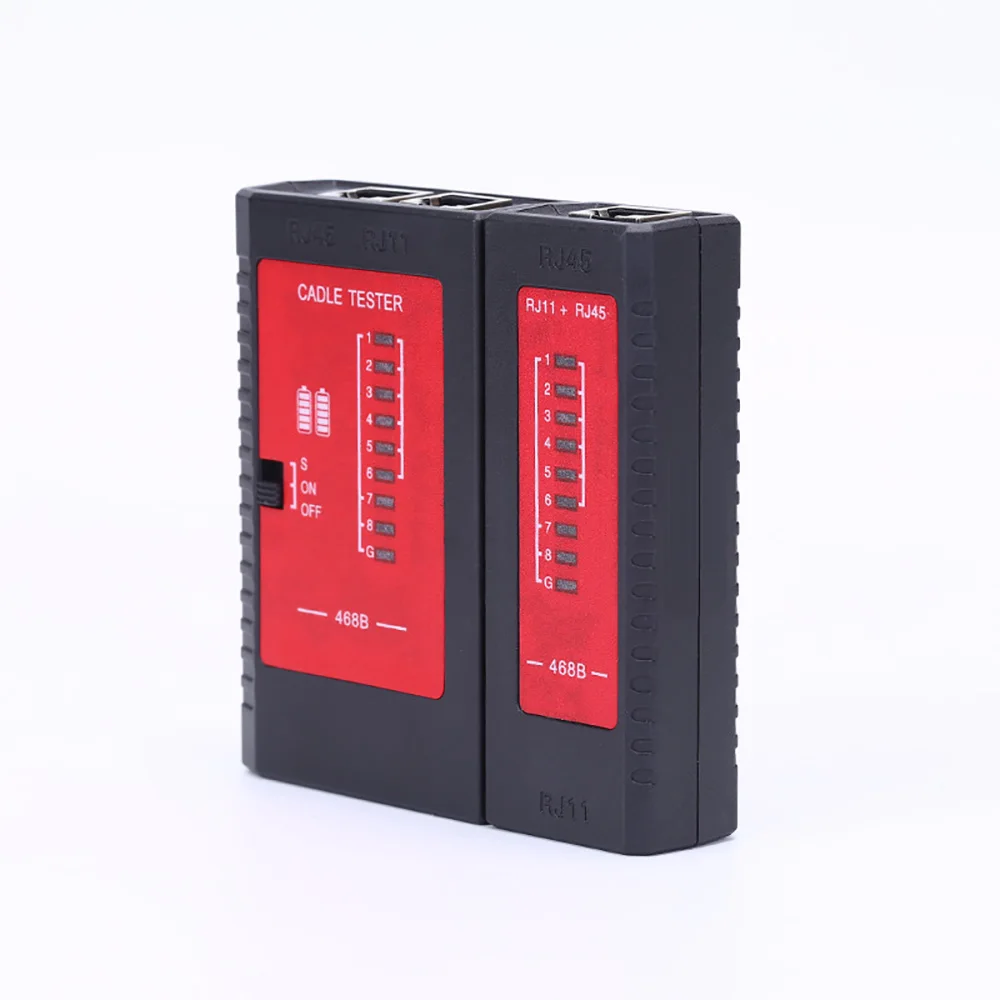 

OULLX RJ45 Network Cable Tester RJ11 RJ12 Cat5 Cat6 Cat7 UTP Telephone Cable Tester Networking Tool network Repair