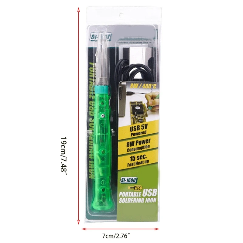 

3D Print Finishing Tool Soldering Iron Pen Mini Welding Gun Low Power Consumption Electric Soldering Iron for DIY Use