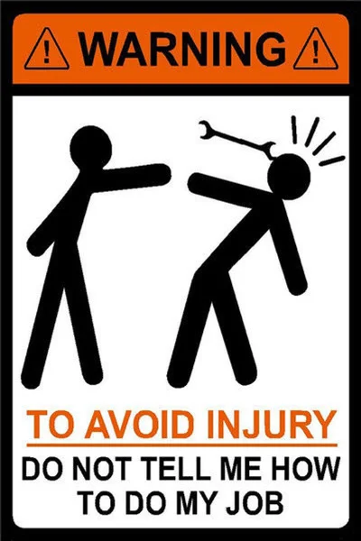 

Metal Tin Sign warning funny poster avoid injury Decor Bar Pub Home Vintage Retr