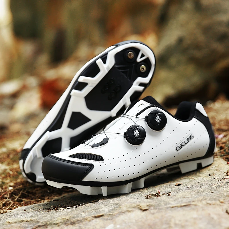 

Men Flat Mountain Bike Shoes Breathable Nonslip Spd MTB Cycling Sneakers Women Racing Cycling Shoes Road Speed Bicycle Footwear
