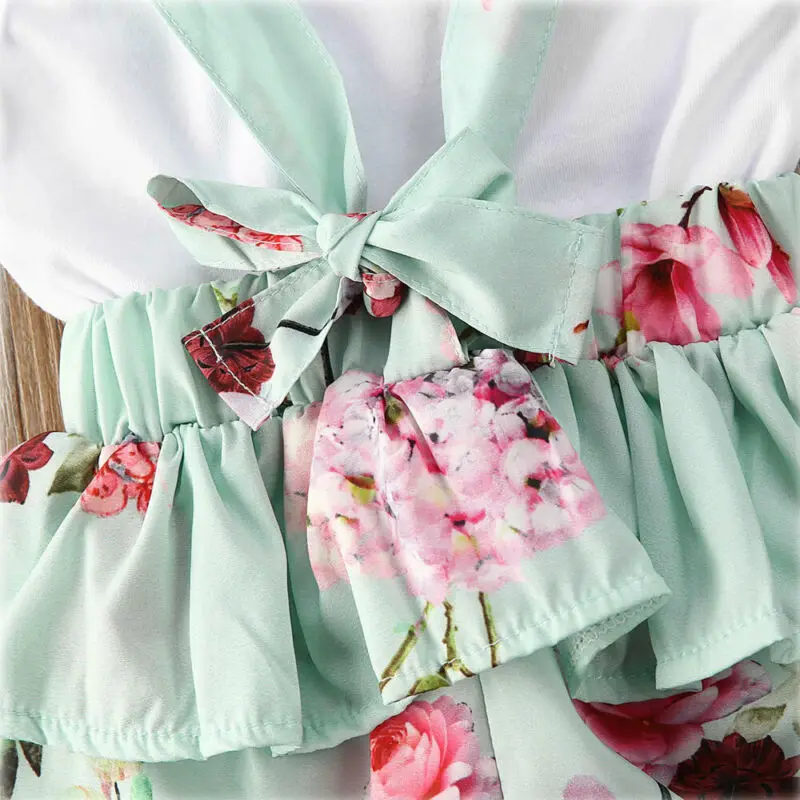 Комплект одежды для маленьких девочек Pudcoco белый жилет без рукавов новорожденных