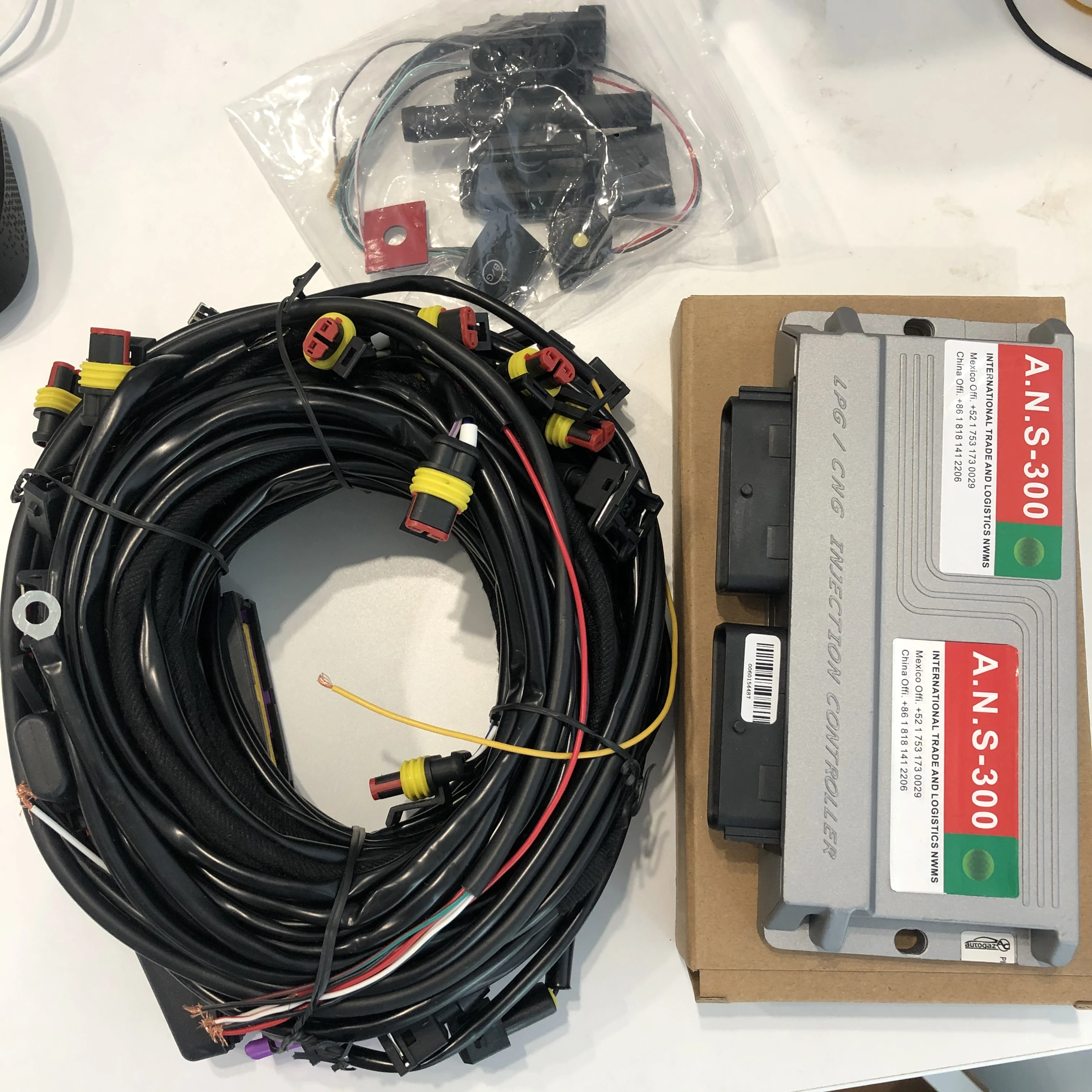 ANS300 наборы ECU для бензина LPG CNG набор конверсии газа автомобилей - Цена: 3 715,40 руб.