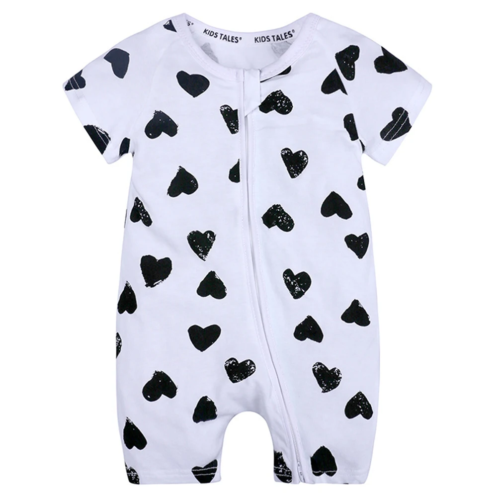 Комбинезон детский летний хлопковый с коротким рукавом |