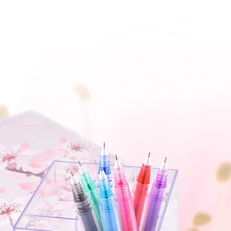 Kawaii цветные ручки batch gel карандаши Канцтовары школьные принадлежности подарок