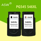 ASW Восстановленный 545XL 546XL чернильный картридж для Canon PG545XL CL546XL Pixma IP2850 MX495 MG2450 MG2550 MG2950 NS28 принтер