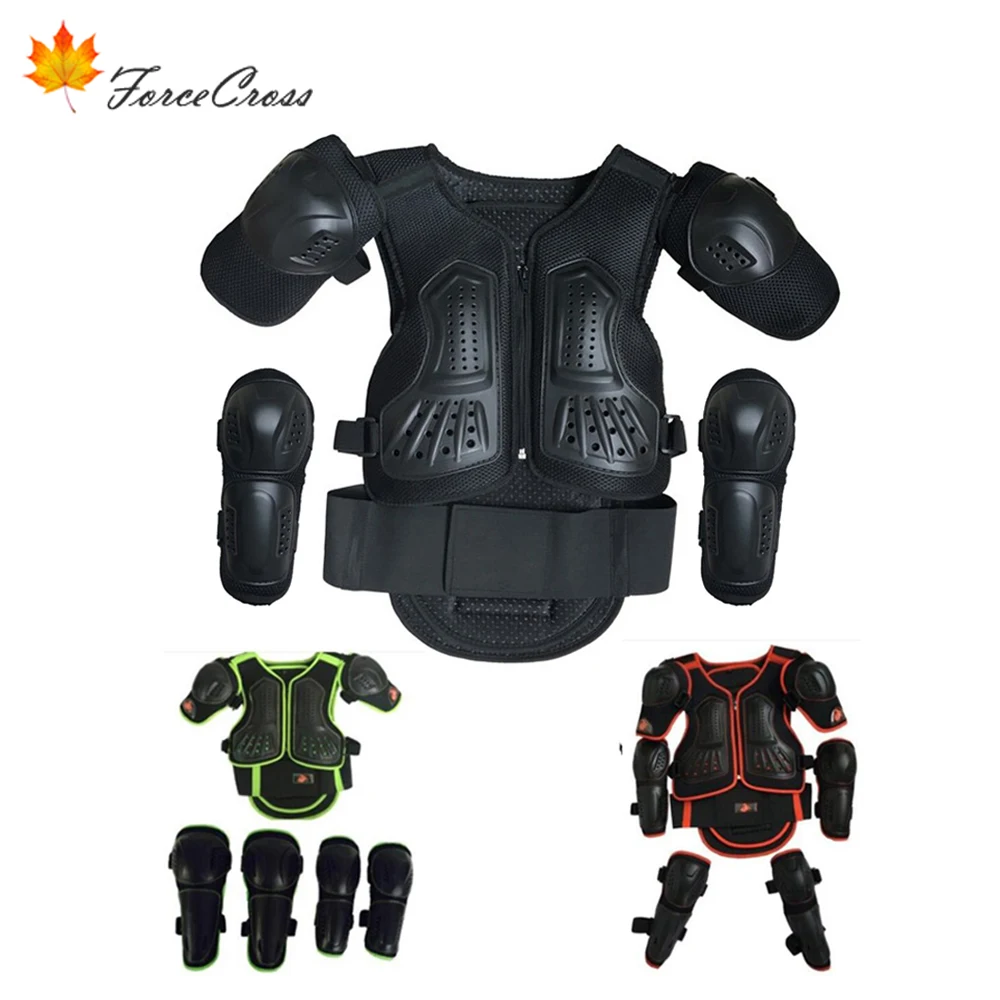 3 вида цветов новинка Детская броня для мотокросса куртка гоночные нарукавники