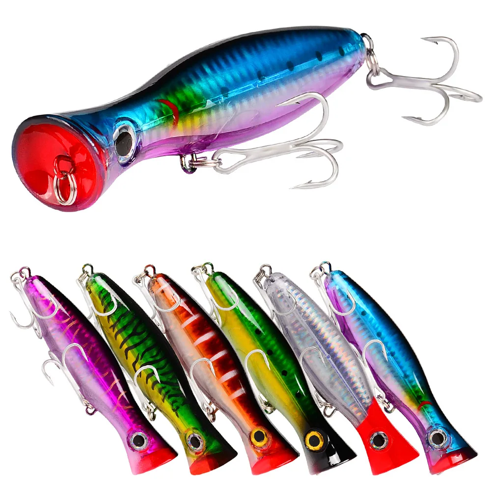 

Big Popper Wobbler Hard Isca Artificial Topwater Fishing Lure 13cm 43g Long Shot Crankbait Fishing Bait Pike Bass Leurre
