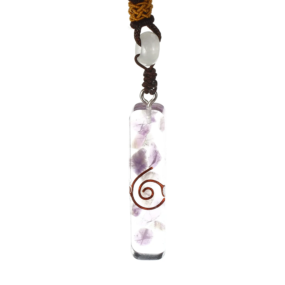 8 стиль Orgone конвертер энергии Orgonite ожерелье Soothe Soul Stone, которые меняют магнитное поле жизни смолы подарки на удачу