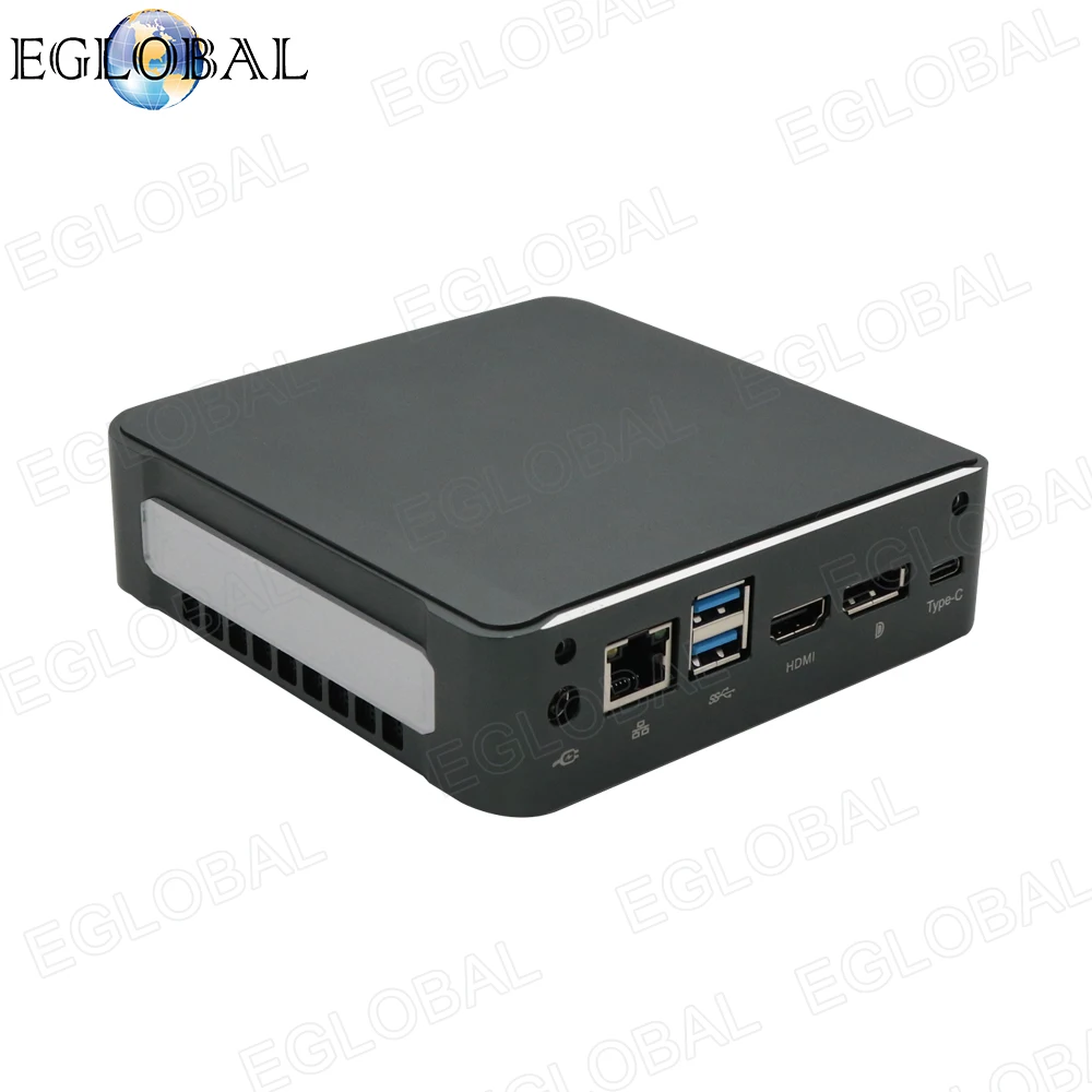 Мини ПК EGLOBAL 10 го поколения i5 10210U i7 10510U 4 9 ГГц Windows Pro 64 ГБ DDR4 SSD игровой компьютер HDMI 2
