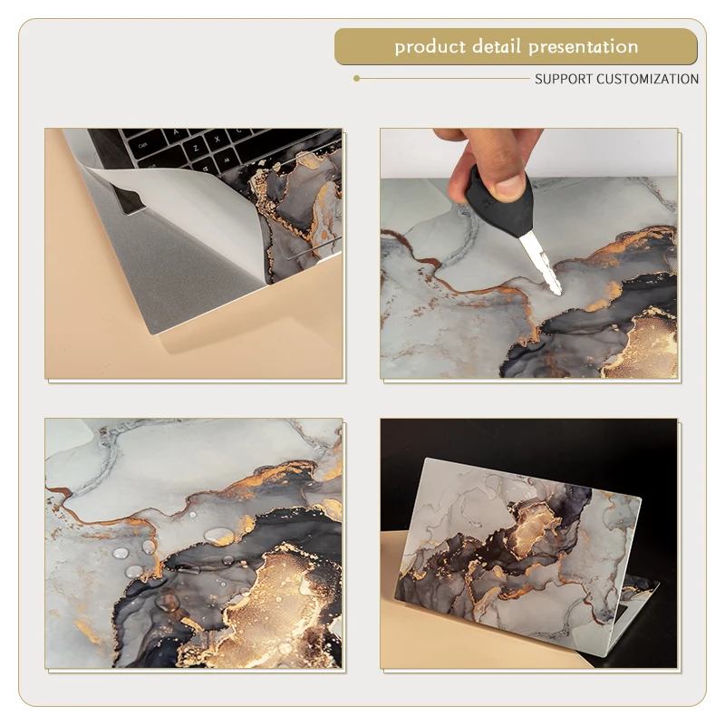 Универсальная наклейка сделай сам для ноутбука ПВХ мультяшный чехол Виниловая 11