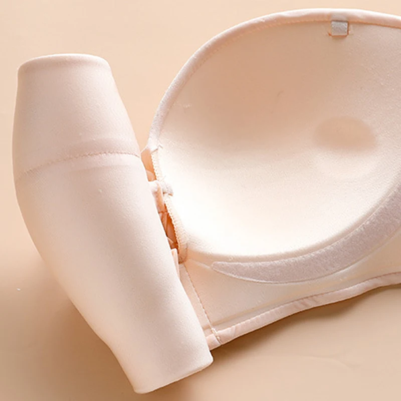 

Women Sexy Invisible Bra Non-Slip Strapless Bralette Double Buckle Air Cushion Underwear Push Up Seamless Small Chest Lingerie
