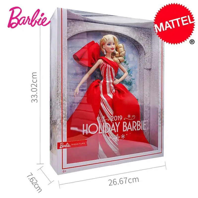 

Mattel Barbie Series New Products Holiday Doll Collection Girl Princess Toy Set Birthday Gifts