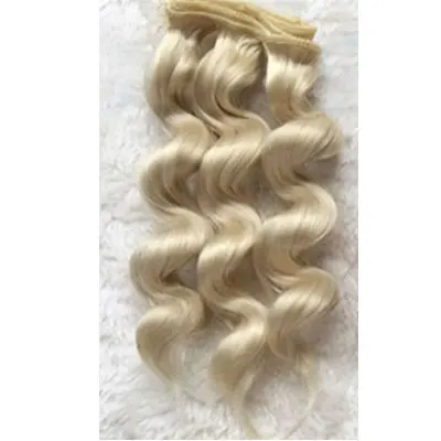 2020 Новый 15 см высокая температура термостойкие парики кукла Золотые коричневые