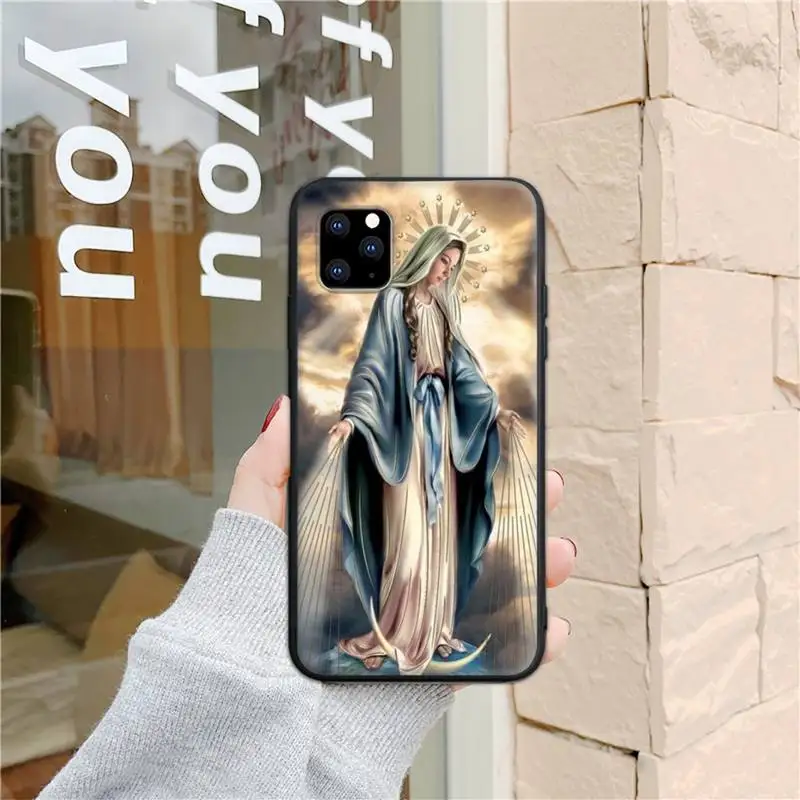

Virgin Mary Christian Christmas Phone Case for Samsung A01 A02 A12 A11 A31 A91 A80 A21 A21S A31 A32 A20E A7 2017 4G 5G Cover