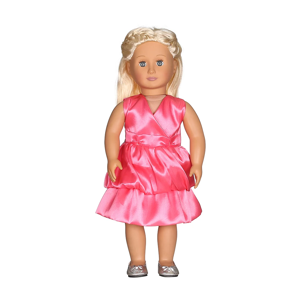 Большие Акции кукольная одежда платье юбка-Пижама для 18 дюймов американская и 43