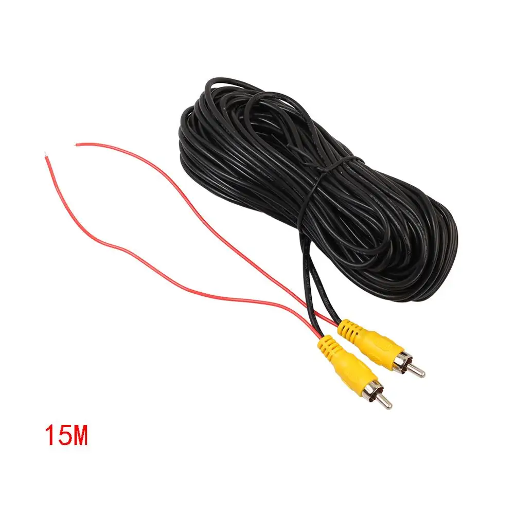 

Rca Video Cable Car Reversing Rear View Parking Camera Video Extension Cable Automatic Start Trigger Cable Pure Copper